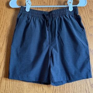 Burnside Boys Dark Gray Classic Elastic Waist Shorts | Pull-On Dress Shorts